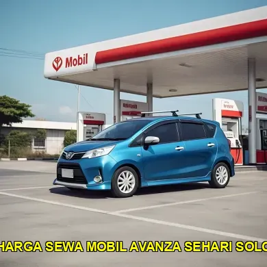 harga sewa mobil avanza sehari solo
